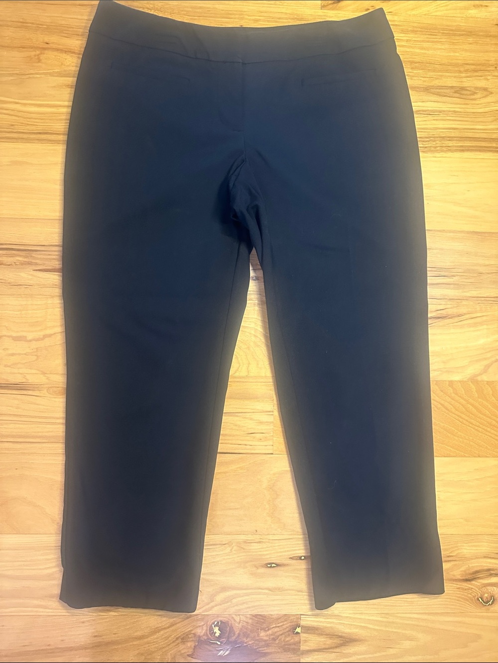 Apt. 9 Black Cropped Ponte Pants